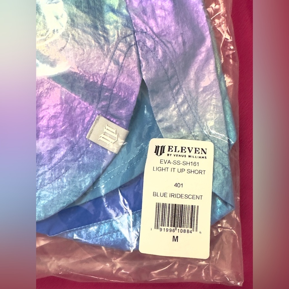 EleVen by Venus Williams Iridescent Athletic Shorts - Picture 7 of 9